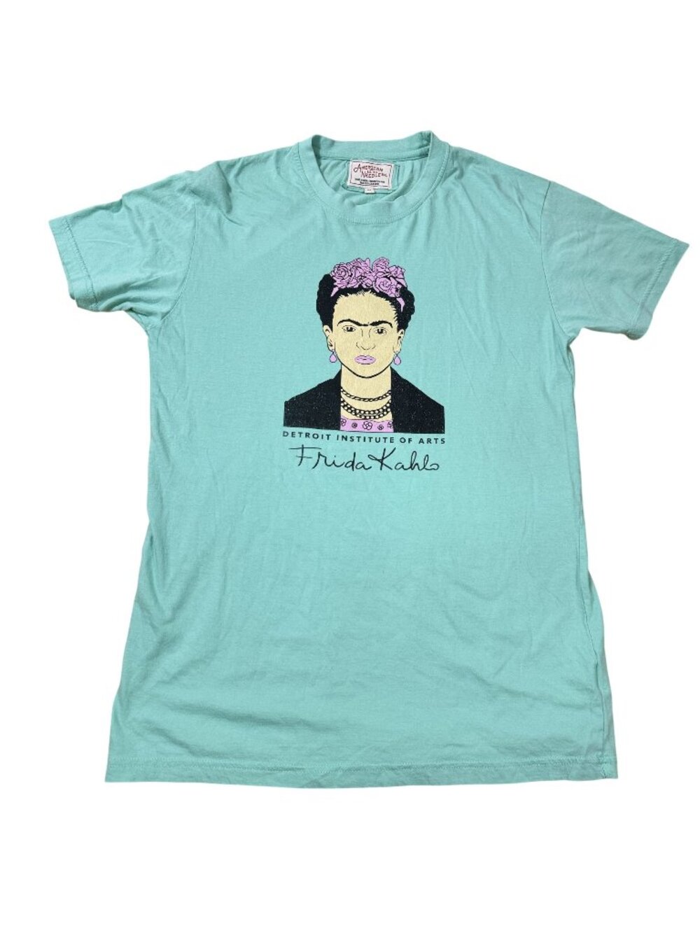 American Needle Women’s Frida Kahlo Detroit Institute of Arts Graphic Tee M